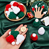 51Pcs 3 Colors Polyester Doll Woolen Hat DOLL-CP0001-02-3