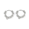 Brass Hoop Earring Findings KK-U043-16P-1