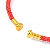 Braided Carbon Steel Wire Bracelet Making MAK-A017-B35-3
