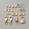 Zinc Alloy & Iron Bag Hardware Accessories Set FIND-WH0416-44KCG-1