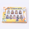 Bottles of Natural Gemstone Chip Beads G-S049-2-B-1