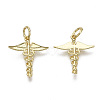 Brass Pendants KK-R133-053G-NF-2