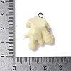 Resin Iron Pendants RESI-D280-04-3