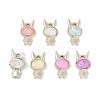 UV Plating Alloy Pendants FIND-M018-30KCG-1