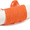 Imitation Jade Glass Beads Strands GLAA-G045-A22-2