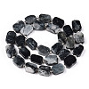 Natural Eagle Eye Stone Beads Strands G-T138-05-3