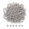 Tarnish Resistant 304 Stainless Steel Open Jump Rings X-STAS-Q186-02-4x1mm-1