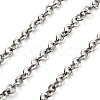 Tarnish Resistant Vacuum Plating 304 Stainless Steel Rolo Chains CHS-H026-08A-P-1