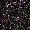 Spray Painted Glass Seed Beads SEED-F005-07A-04-3