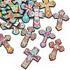 Mexico Theme Inspirational Quotes PVC Plastic Cabochons PL-CBAEA65-06-1