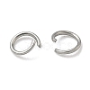 Non-Tarnish 304 Stainless Steel Open Jump Rings X-STAS-E066-01-3mm-3
