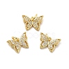Rack Plating Brass Micro Pave Cubic Zirconia Charms LS-KK-K270-35G-4