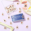 24Pcs 4 Styles Alloy Enamel Pendants ENAM-SC0006-93-7