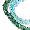 Transparent Glass Bead Strands GLAA-H023-02C-4