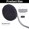 Polyester Flower Lace Ribbon OCOR-CY0004-21-2