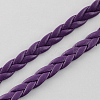 Braided Imitation Leather Cords LC-S002-5mm-04-2