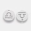 Non-Tarnish 304 Stainless Steel Charms STAS-Q201-T095-7-2