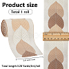 3M Polyester Jacquard Leaf Ribbon for Garment Accessories OCOR-CY0002-12C-2