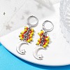 Tibetan Style Alloy Dangle Leverback Earrings EJEW-MZ00119-02-2