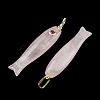 Natural & Synthetic Mixed Gemstone Carved Pendants GG-CBA8D06-01G-3