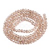 Electroplate Glass Beads Strands EGLA-A044-T2mm-B20-3
