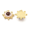Brass Acrylic Pendants ZIRC-J024-01G-02-2