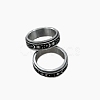 201 Stainless Steel Rotating Fidget Band Ring MATO-PW0001-059E-05-1
