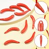 10Pcs Handmade Porcelain Pendants PORC-FS0001-60-2
