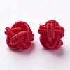 Polyester Weave Beads WOVE-N002-23-2