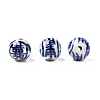 Handmade Blue and White Porcelain Beads CM008-2
