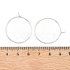 SHEGRACE Brass Hoop Earring Findings XGRPCH918-218P-3