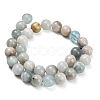Natural Aquamarine Beads Strands G-F591-29B-12mm-01-3
