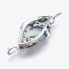 Abalone Shell/Paua Shell Big Pendants X-SSHEL-P014-23-2
