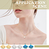24Pcs 3 Colors 201 Stainless Steel Pendants Ion Plating(IP) STAS-DC0013-48-7