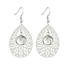 DIY Teardrop Dangle Earring Making Kits EJEW-UN00001-1