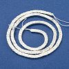 Electroplated Synthetic Non-Magnetic Hematite Beads Strands G-I360-W01-04-2