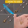 Plastic Pearl Beaded Chain JX088A-3