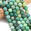 Natural Green Grass Agate Beads Strands GG-CBA007A-B03-10mm-1
