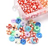 658Pcs 7 Colors Handmade Polymer Clay Beads CLAY-YW0001-78-2