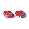 Handmade Porcelain Beads PORC-T133-30B-2