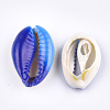 Printed Cowrie Shell Beads SSHEL-T007-14-3