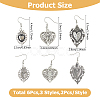 2Bags Alloy Dangle Earrings EJEW-HS0001-26-2