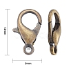 Zinc Alloy Lobster Claw Clasps E105-M-4