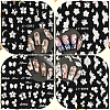 5Pcs 5 Styles Flower & Butterfly PET Nail Art Stickers MRMJ-SP0001-16-6