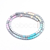Electroplated Non-magnetic Synthetic Hematite Beads Strands G-L562-02-3