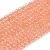 Glass Beads Strands G-K185-16T-1