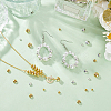 160Pcs 10 Style Brass Beads KK-BC0013-01-5