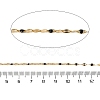 304 Stainless Steel Dapped Chains CHS-H036-01G-08-3