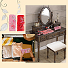 2Pcs 2 Colors Embroidery Silk Roll Bags ABAG-PH0001-26-6