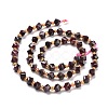 Natural Garnet Beads Strands G-P463-38-3